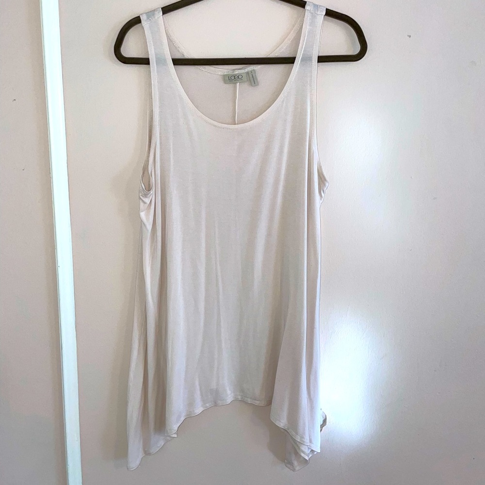 Logo by Lori Goldstein Layering Tunic Tank L